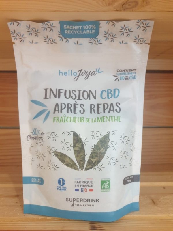 Infusion CBD 3 menthes - Achat en ligne et en boutique - Grenier Verdoyant Mulhouse