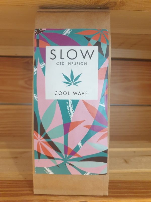 Infusion CBD Cool Wave menthe poivrée - En livraison et vente en boutique Grenier Verdoyant Mulhouse