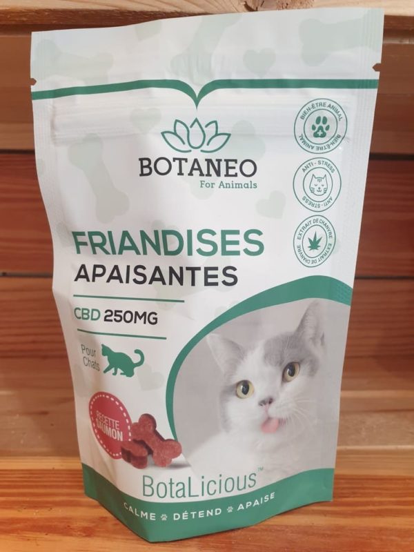 Sachet de friandises CBD pour chat - Grenier Verdoyant Mulhouse