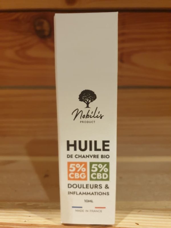 Huile 5 % CBD 5 % CBG en vente au Grenier Verdoyant à Mulhouse et sur le site internet. Livraison rapide.