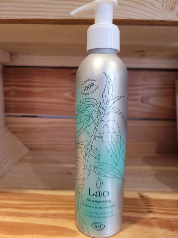 Shampoing LAO hydrolat ortie et chanvre 200 ml