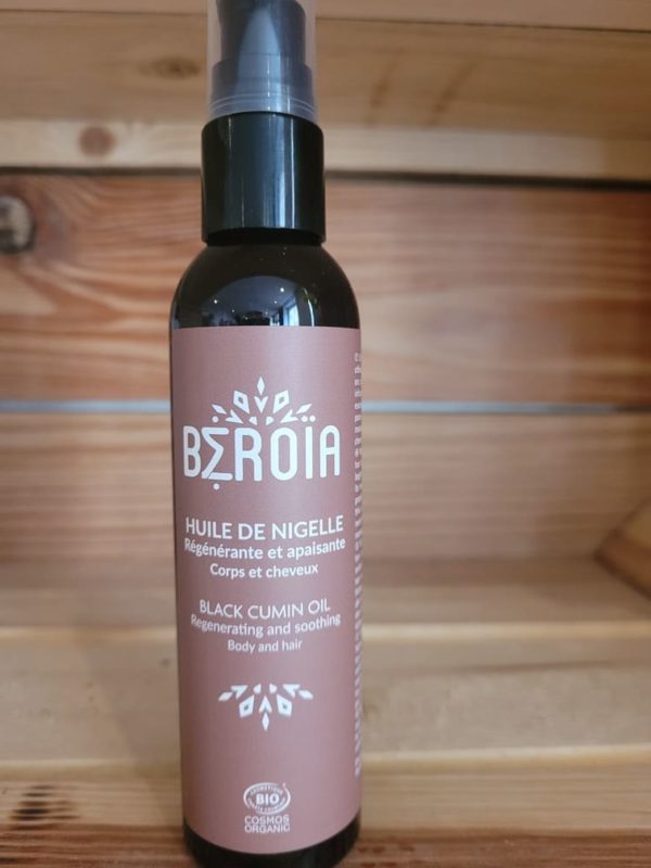 Flacon d'huile de nigelle bio 80 ml